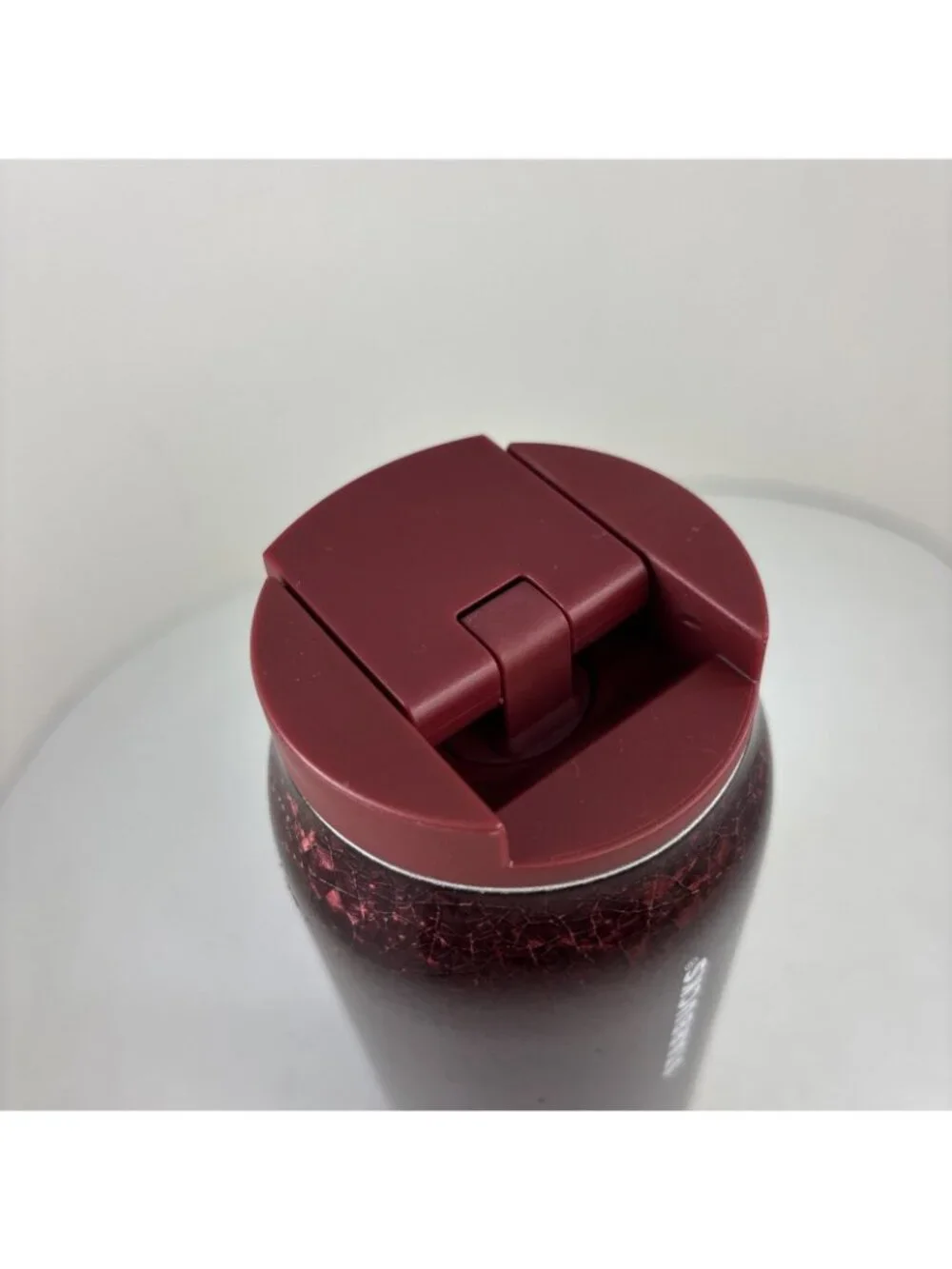 Starbucks red crackle